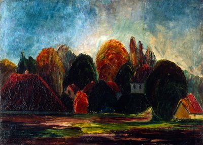 Norwegian Landscape by Edvard Munch