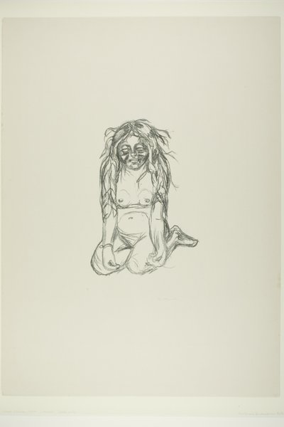 Omega Weeping by Edvard Munch