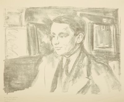 Portrait of Wolfgang Gurlitt by Edvard Munch