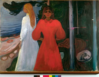 Red and White by Edvard Munch