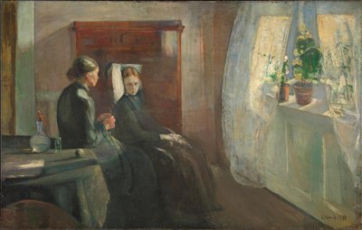 Spring by Edvard Munch