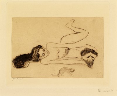 The Cat by Edvard Munch