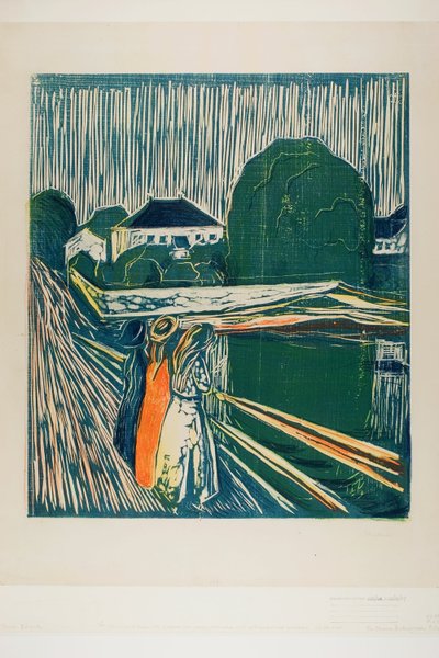 The Girls on the Bridge by Edvard Munch