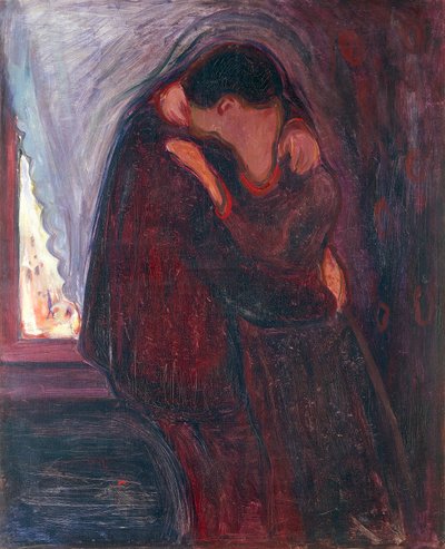 The Kiss by Edvard Munch