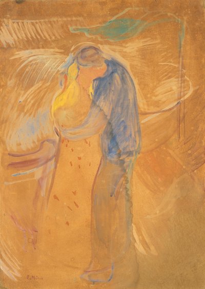 The Kiss, 1906-1907 by Edvard Munch