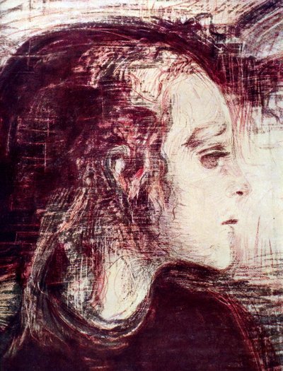 The Sick Girl by Edvard Munch