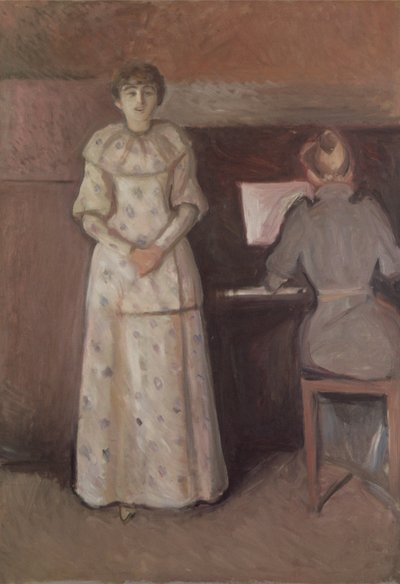 The Two Sisters, Ragnhild and Dagny Juel by Edvard Munch