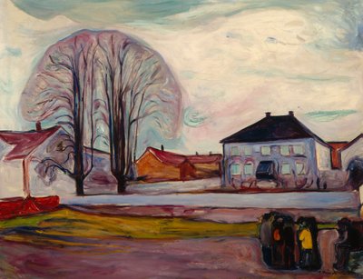 The House by the Beach by Edvard Munch