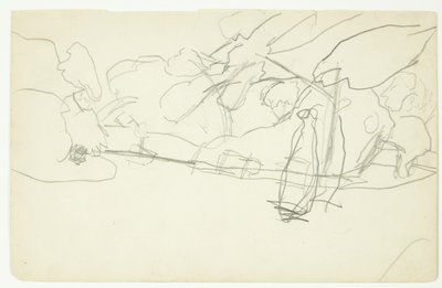 Composition Study for Langelinje Picture by Edvard Weie