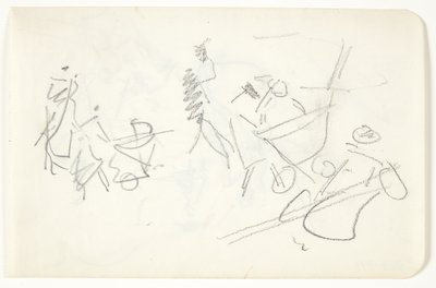 Composition Study for the Langelinie Picture by Edvard Weie
