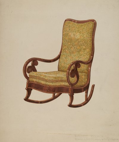 Rocking Chair by Edward A. Darby