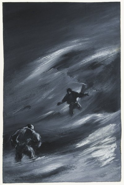 Caught in a Blizzard by Edward Adrian Wilson