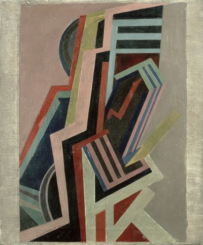 Abstract Composition by Edward Alexander Wadsworth