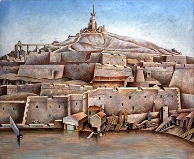 Marseilles, c.1926 by Edward Alexander Wadsworth
