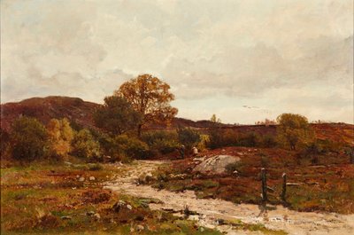 Moorland Landscape by Edward Arthur Walton