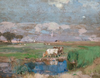 Suffolk Pastures by Edward Arthur Walton