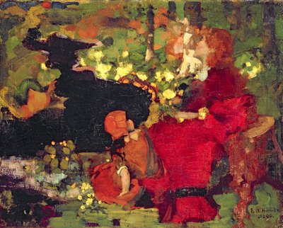 A Pool in the Woods by Edward Atkinson Hornel