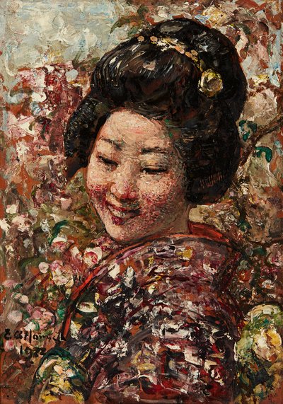 Japanese Girl by Edward Atkinson Hornel
