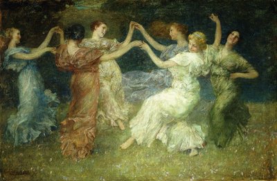 The Dancers by Edward August Bell