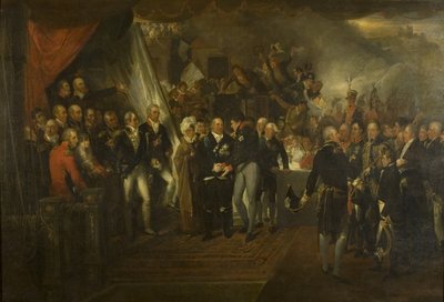 The Embarkation of Louis XVIII at Dover by Edward Bird