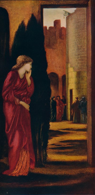 Danaë and the Brazen Tower by Edward Burne Jones