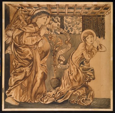The Annunciation by Edward Burne Jones