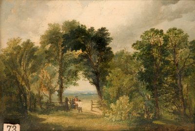 A Woodland Glade by Edward Calvert