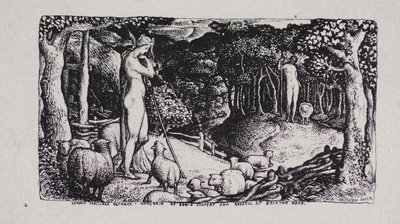 Ideal Pastoral Life by Edward Calvert