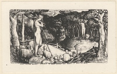 Ideal Pastoral Life by Edward Calvert