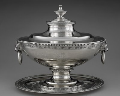 Soup Tureen with Underplate by Edward Chandler Moore