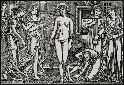 The Court of Venus by Edward Coley (after) Burne Jones