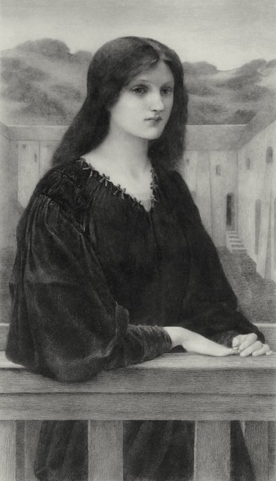 Vespertina Quies by Edward Coley (after) Burne Jones