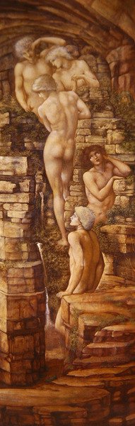 Hill Fairies by Edward Coley Burne Jones