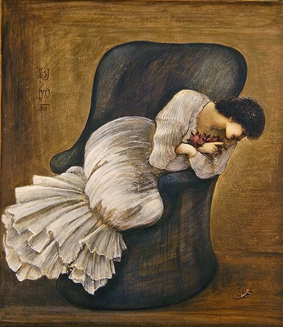 Portrait of Lady Lewis by Edward Coley Burne Jones