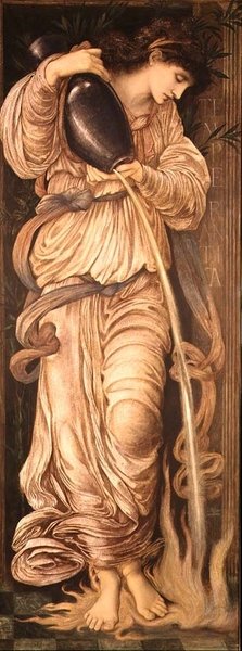 Temperance by Edward Coley Burne Jones