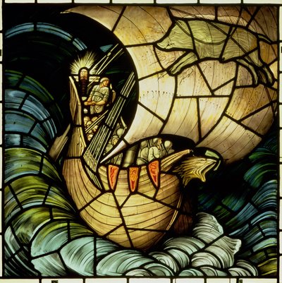 Viking Ship by Edward Coley Burne Jones