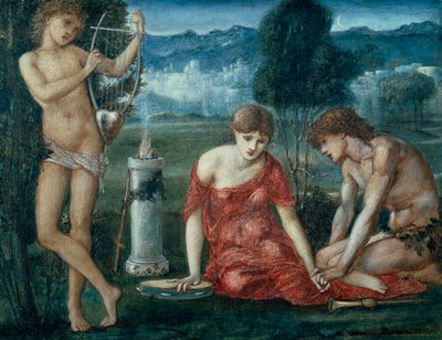 A Sacrifice to Hymen by Edward Burne Jones