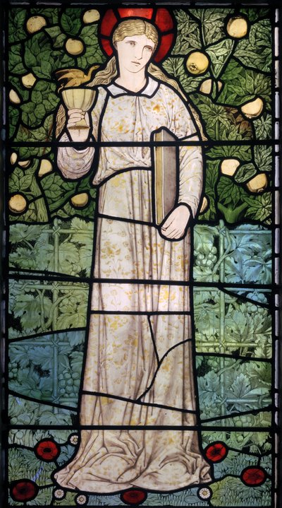 Faith, 1867 by Edward Burne Jones