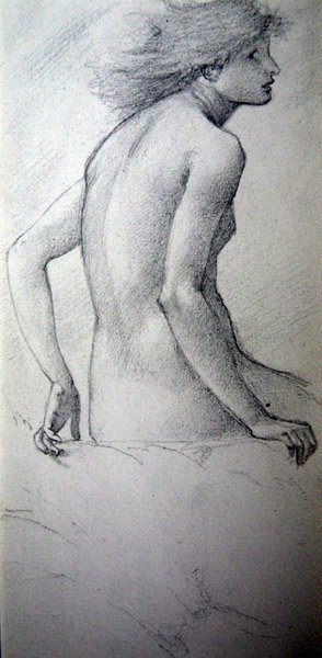 Hill Fairy by Edward Burne Jones