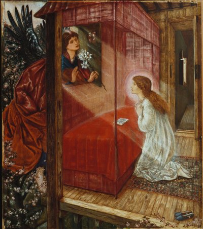The Annunciation by Edward Burne Jones
