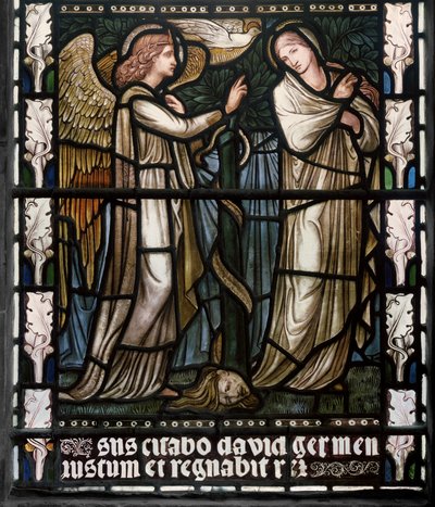The Annunciation, 1876 by Edward Burne Jones