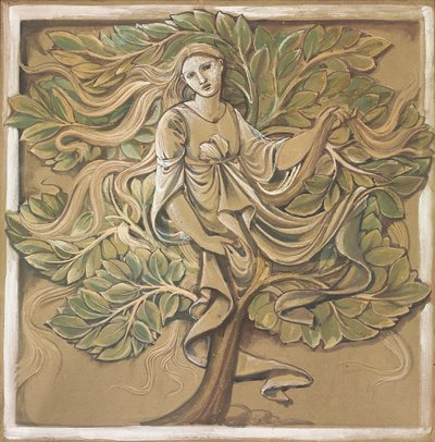 Wood Nymph by Edward Burne Jones