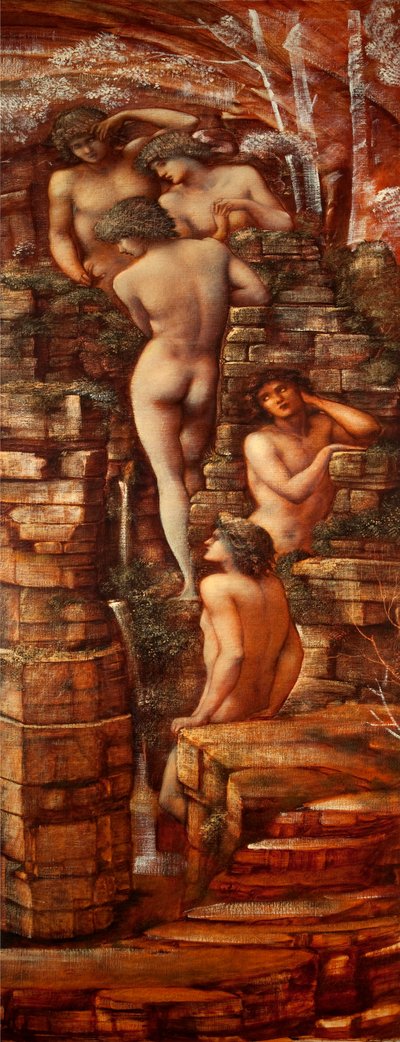 Wood Nymphs by Edward Burne Jones