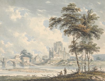Kelso Abbey, Roxburghshire by Edward Dayes