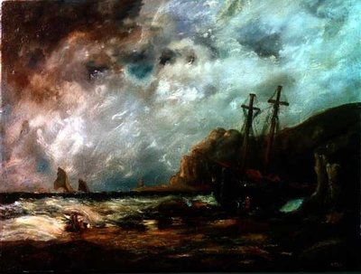 Coastal Scene by Edward Duncan