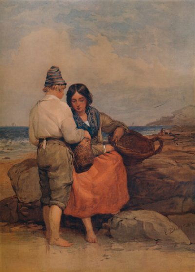Shrimpers by Edward Duncan