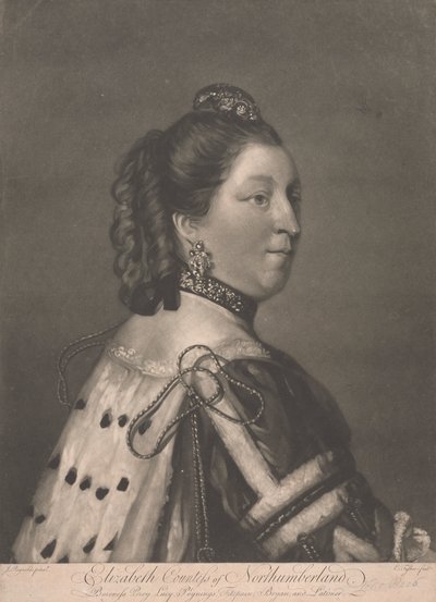 Elizabeth, Countess of Northumberland by Edward Fisher