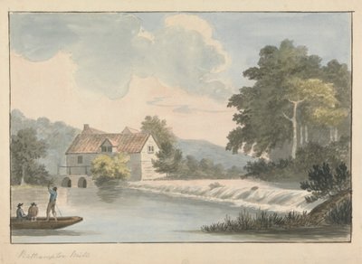Bathampton Mill by Edward Francis Burney