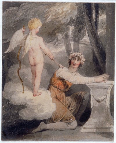 Youth Crowned with Roses, c1780-1848 by Edward Francis Burney