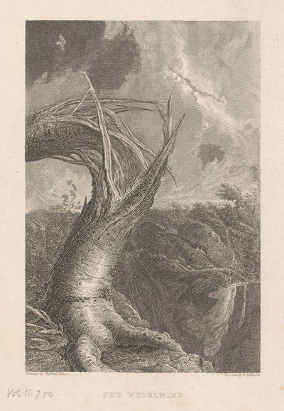 The Whirlwind by Edward Gallaudet, after Thomas Cole